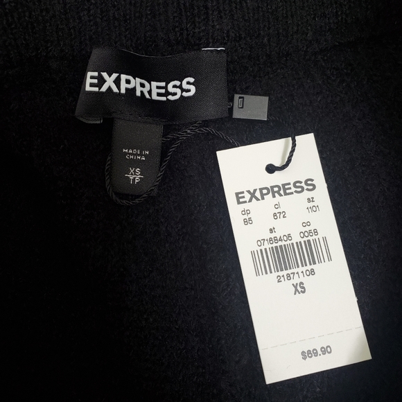 NWT EXPRESS | High Waist Cozy Sweater Jogger Pants - Picture 4 of 7